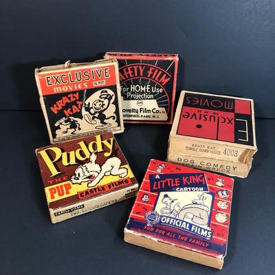 LOT 104M: 16mm Films: Krazy Kat, Puddy the Pup & More