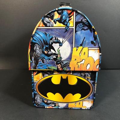 LOT 124M: Batman Comics Lunchbox, Superman Wallet, Marvel Otterbox iPhone Case & Super Hero Toys
