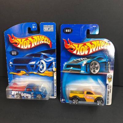 LOT 136M: Hot Wheels: 2001 First Editions Super Tuned, 2003 First Editions Dodge M80, First Editions Blast Lane, 2003 First Editions...