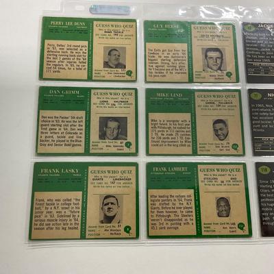 -24- SPORTS | Vintage 1966-1969 Football Cards