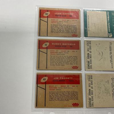 -25- SPORTS | 1959-1960 Vintage Football Cards