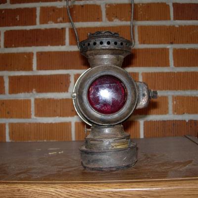 Antique Dietz Railroad Kerosene Lamp