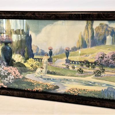 Lot #139  Vintage Print in the Style of Maxfield Parrish - 1920's