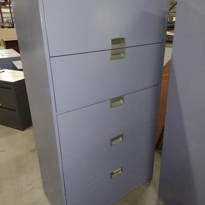 5 Compartment Professional Office Filing Cabinet Choice A