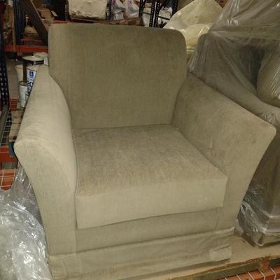Upholstered Casual Sitting Chair