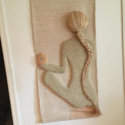 Don Freedman wall hanging textile art