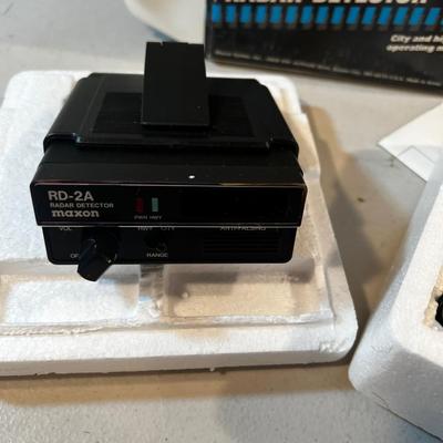 Vintage Radar Detector RD-2A in box