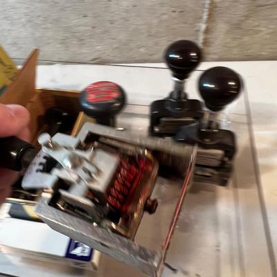 8 Stamps and numbering Machines