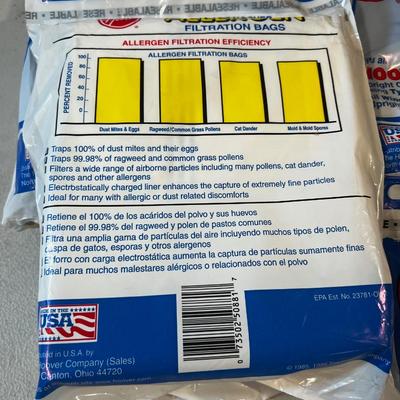 4 Packages of 3 ea. HOOVER Vacuum Bags