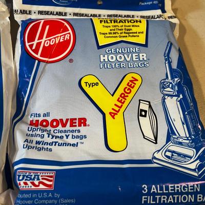 4 Packages of 3 ea. HOOVER Vacuum Bags