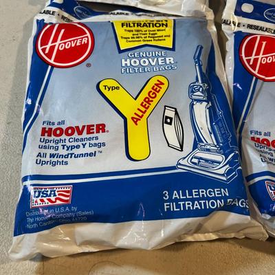 4 Packages of 3 ea. HOOVER Vacuum Bags