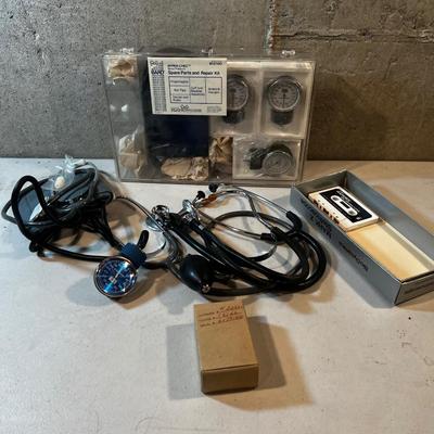 Blood Pressure Parts and Stethoscopes