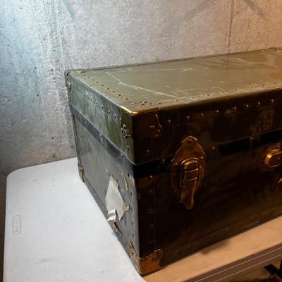 Olive Drab Military Style Foot Locker