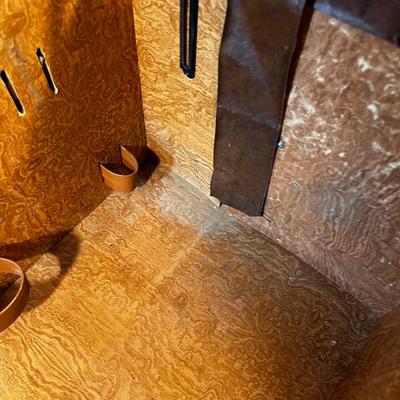 Brown Naugahyde Truck for a Universal Vacuum 