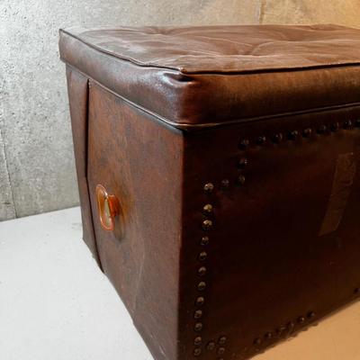 Brown Naugahyde Truck for a Universal Vacuum 