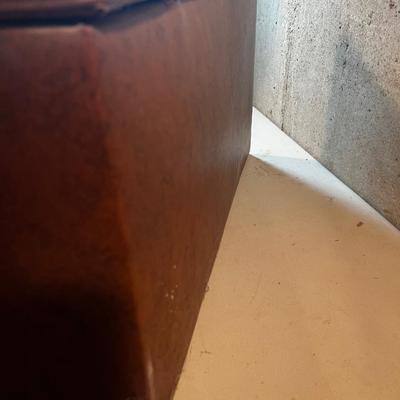 Brown Naugahyde Truck for a Universal Vacuum 