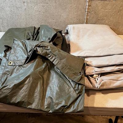 Old Canvas Shelter halves