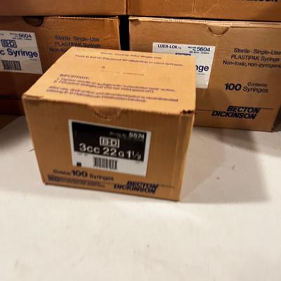 Large Lot of Syringes. NEW 