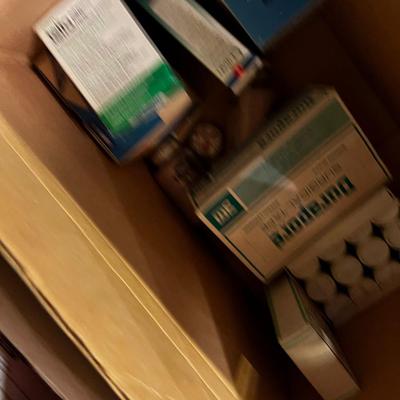 2 Boxes of Band-Aids, Surgical and Ace Plus Needles. 