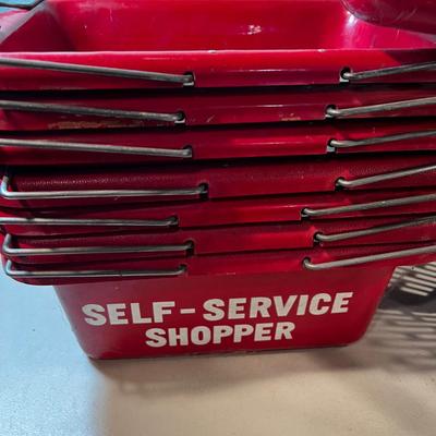 Shopping Baskets for the Self Serving Shopper. 