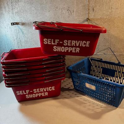 Shopping Baskets for the Self Serving Shopper. 