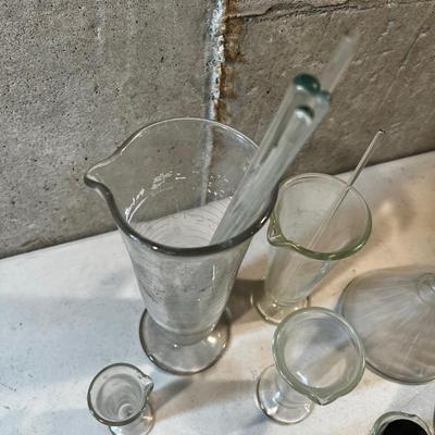 Beakers, GLASS Funnels