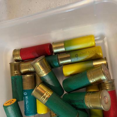 12 and 20 Gauge Shot Gun Shell