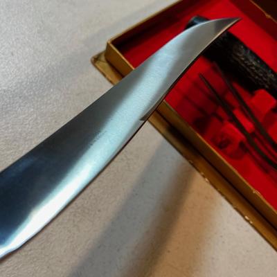 Antler Carving Set, By Rogers 