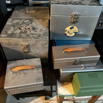 A Bunch of Index Boxes,