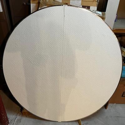 Round TOPPER FOR card Table (3) 