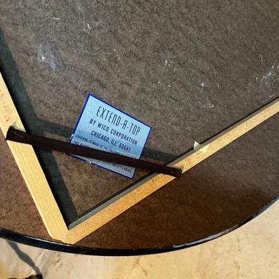 Round TOPPER FOR card Table (3) 