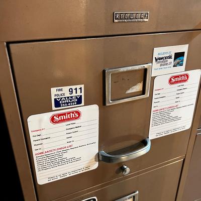 Tower Letter Size 5 Drawer Filing Cabinet 