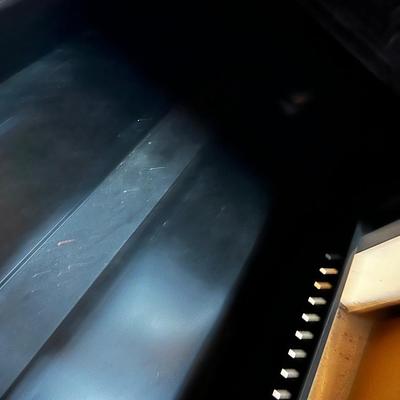 MARNAY Black Legal File Cabinet