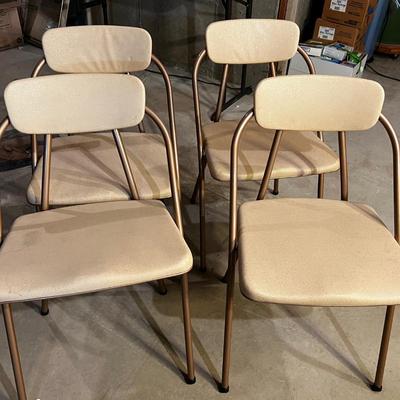 Vintage 1960's Folding Chairs
