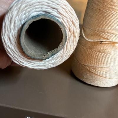 3 Large ROLLS  of Cotton String