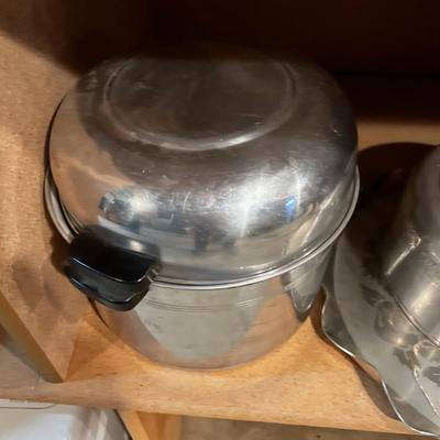 Cake Pans, Boiler, Sifter, Vintage 