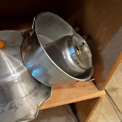 Cake Pans, Boiler, Sifter, Vintage 