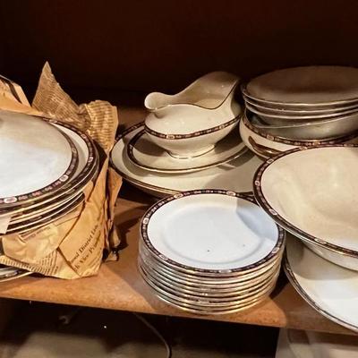 Partial Set of China John Maddox and Sons England 