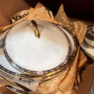 Partial Set of China John Maddox and Sons England 