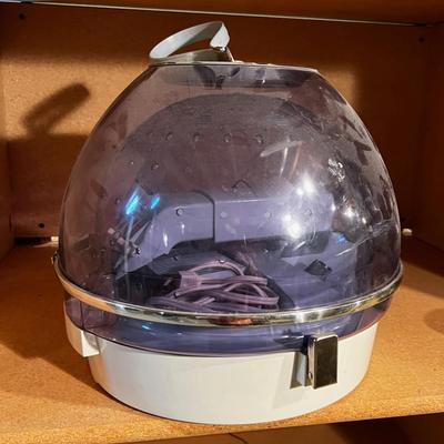 Fabulous Vintage Hair Dryer, Sunbeam Blue