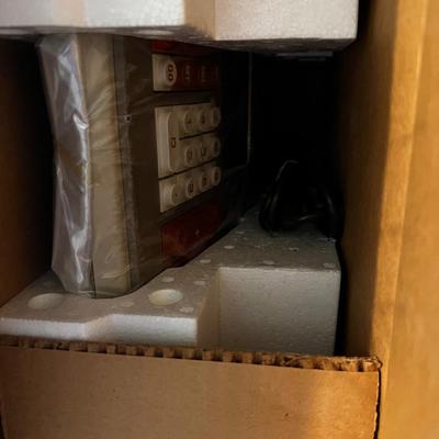 Shelf Full of old Electric Adding Machines; Victor 