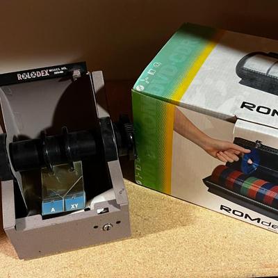 3 Rolodex plus Supplies 