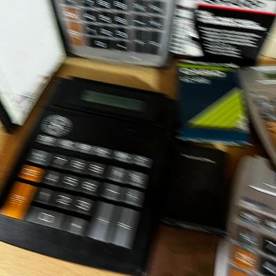 Group of Portable Calculators 
