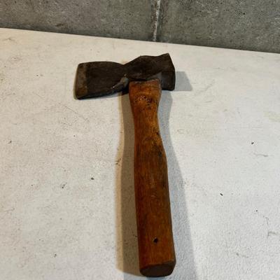 Antique Carpenters Ax Broad Axe
