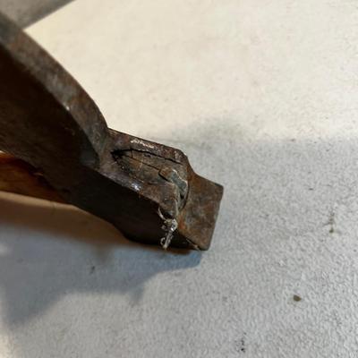 Antique Carpenters Ax Broad Axe