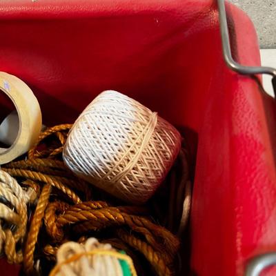 Wire, Tape and Rope. 