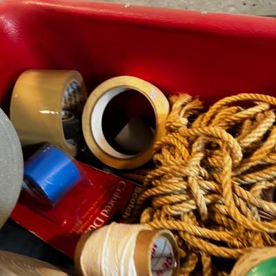 Wire, Tape and Rope. 