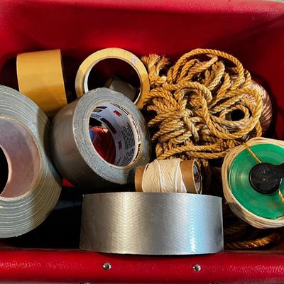 Wire, Tape and Rope. 