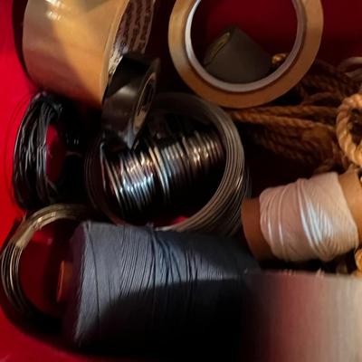 Wire, Tape and Rope. 