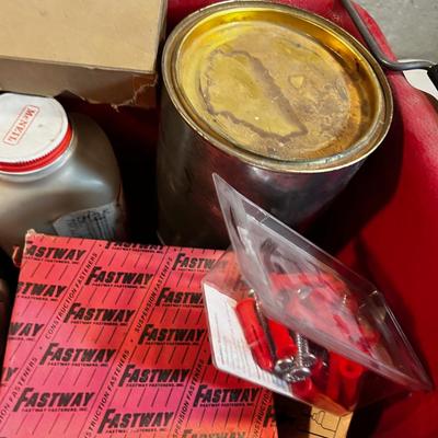 Tote of Nails and Screws 